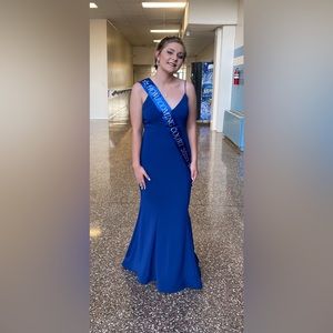 Size 6 Royal Blue Prom/Homecoming Dress Alyce Paris